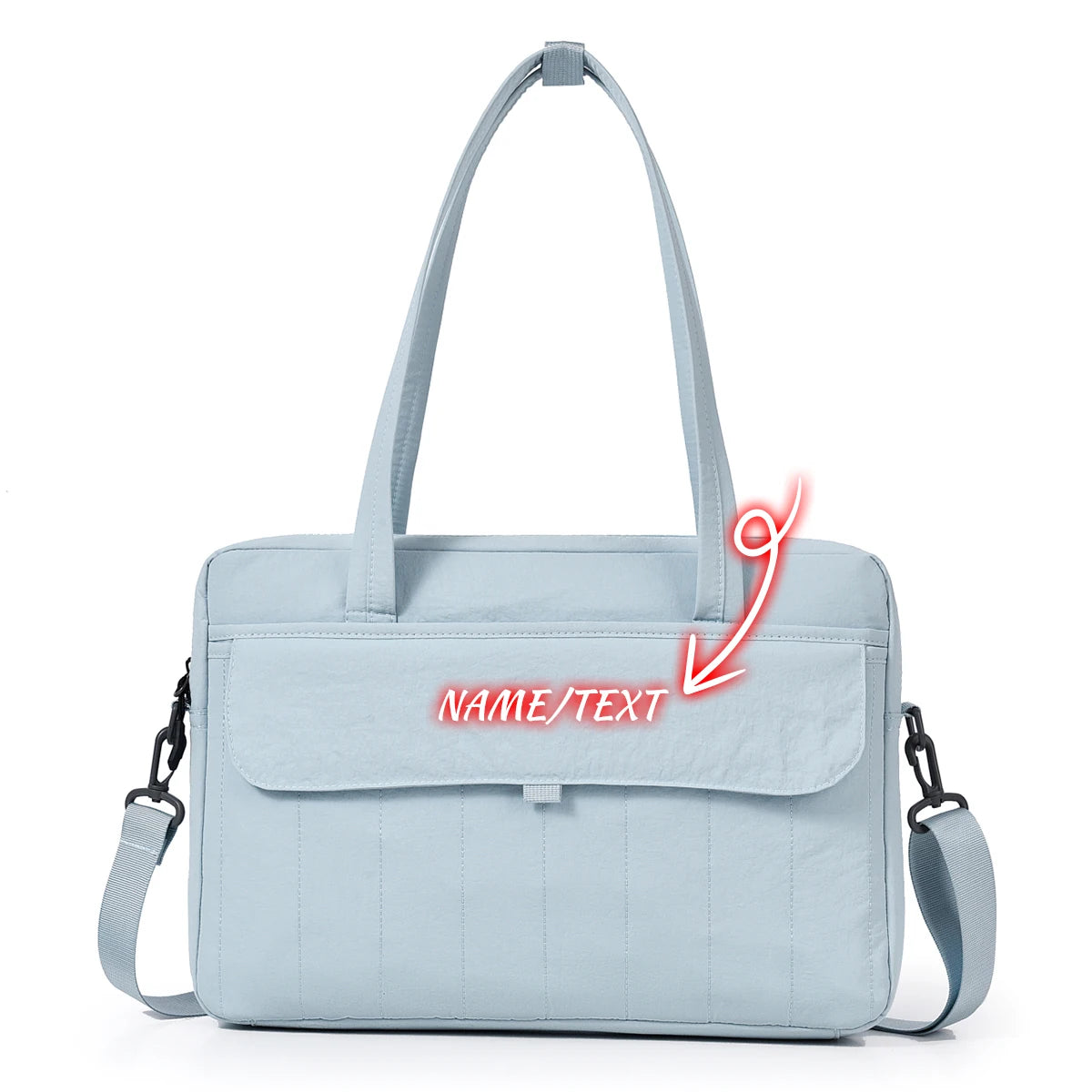 Customized Logo Laptop Bag, High-End Tablet Storage Shoulder Tote Bag,Briefcase, Commuter Handbag, Women's iPad Personalized DIY