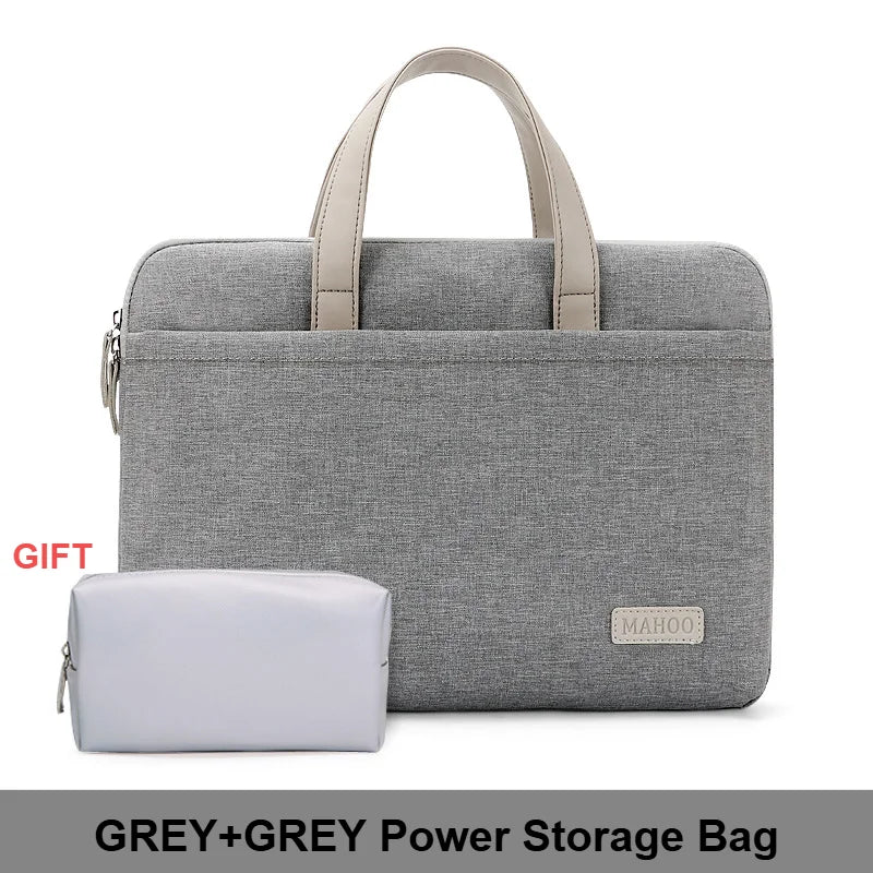 Portable Laptop Bags with Power Storage Case for 13-16 Inch Macbook Huawei Asus Dell Business Light Laptop Briefcase Bag Gifts