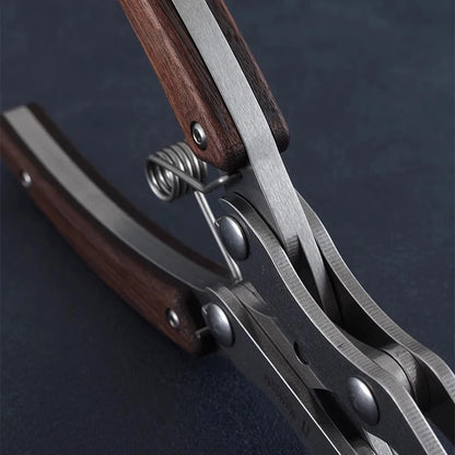 Handmade DIY Artisan Leather Craft Tools Leather Flat Pliers Stainless Steel Professional Double Pliers