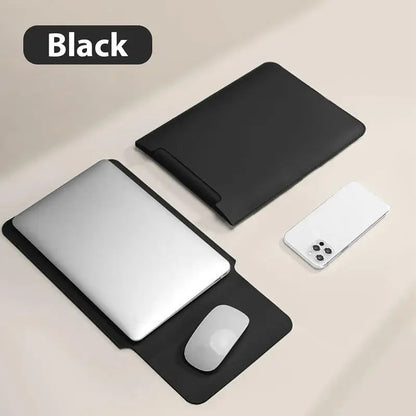 11/12/13/13.3/14/15/16in Suitable for Non-magnetic Laptop Inner Bag PU Leather Ultra-thin Portable Computer Bag Protective Case