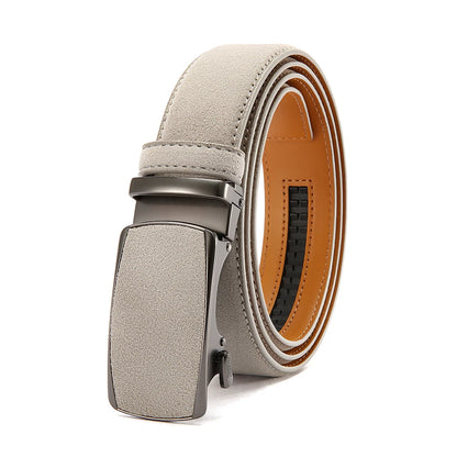 Men Leather Belt Automatic Buckle High Quality Male Leather Strap Luxury Jeans for Men Men Accessori