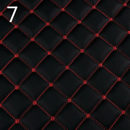 100x158cm Faux Leather Fabric Foam Quilted Padded for Car Interior Seat Cover Sofa Cushion Wear Resistant DIY