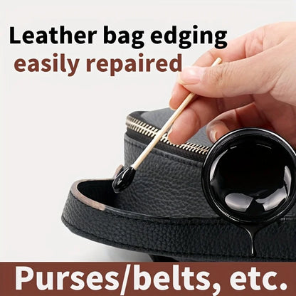 30g Leather Edge Oil Kit- Repair Wear, Peel, and Color Loss - Suitable for Bags, Shoes, Jackets, Sofas, and All Leather Products
