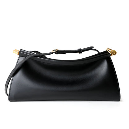 Women's Bags Genuine Leather Underarm Bag New Handbag Small Design High-End Clip Leather Simple Fashion Shoulder Bag Vintage