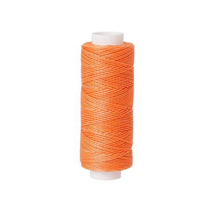 1pc Round Wax Thread 50 M 0.45mm Wax Rope Diy Handmade Material Leather Sewing Thread Polyester Wax Thread