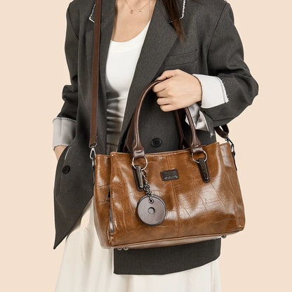 Fashion Women PU Leather Handbags Tote Bags High Quality Ladies Shoulder Messenger Bags Casual Female Crossbody Bags for Women