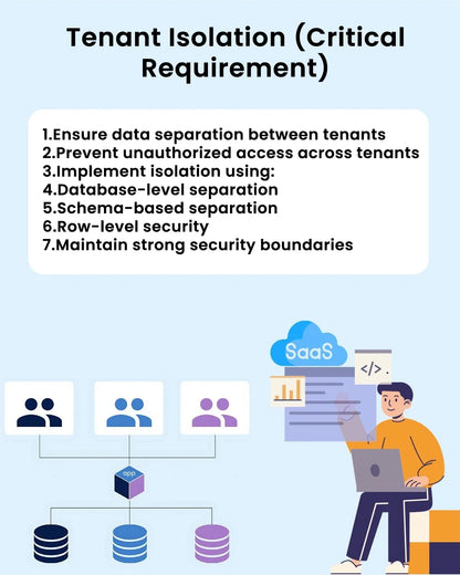 Multi-Tenant SaaS Development Creates a Single Software Instance to Serve Multiple Customers Software