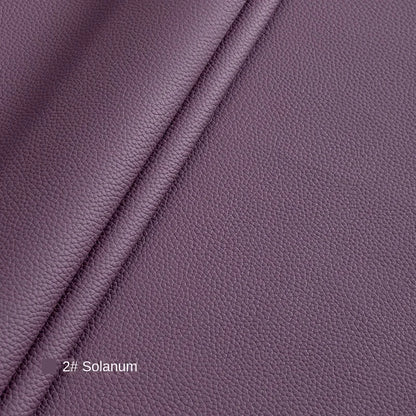 Litchi Textured PU Leather Fabric Thickened for Sofa Car Seats Designer Handmade Diy Sewing Material Cloth By The Meter