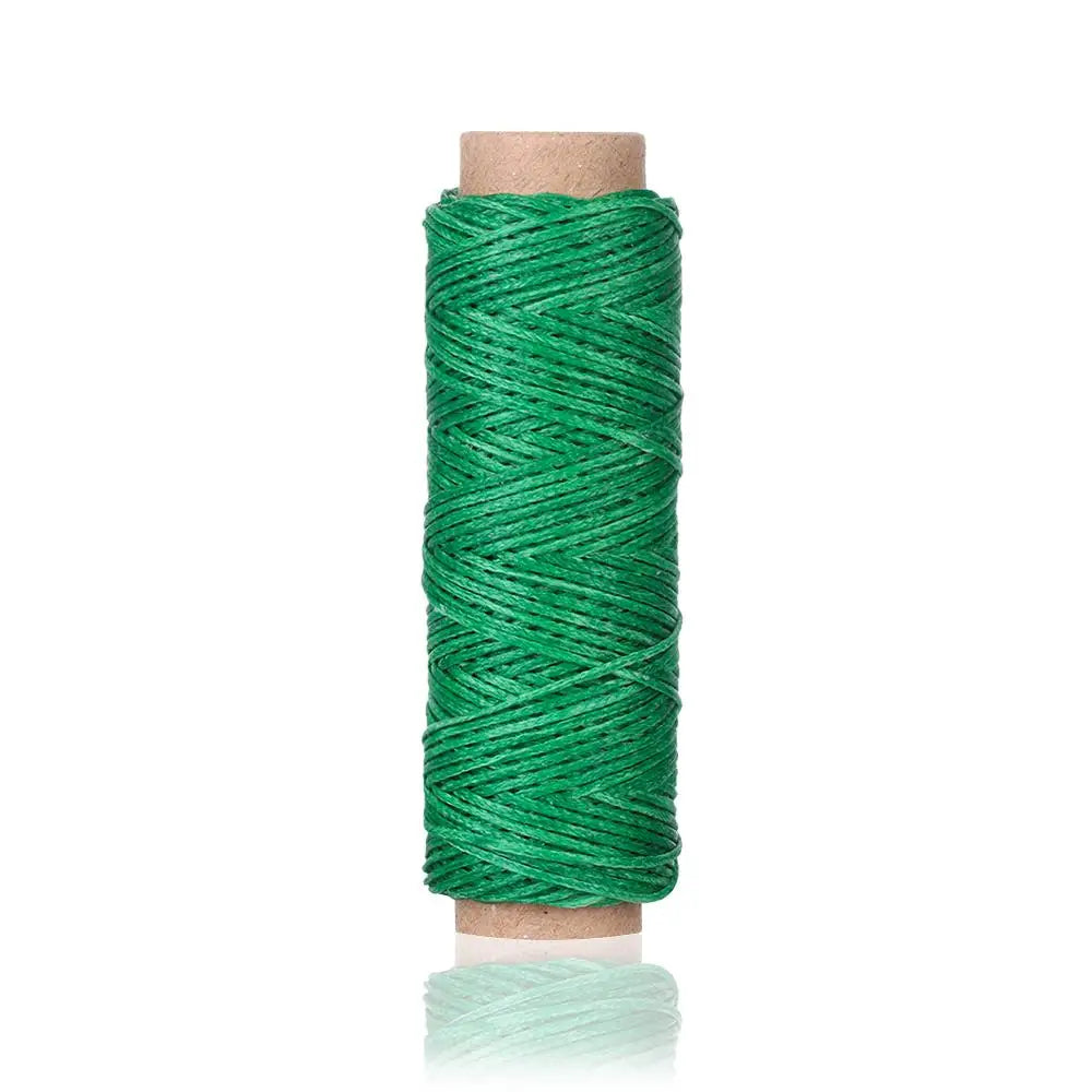 30m/roll Waxed Thread Cotton Cord String Strap Hand Stitching Thread for Leather Handicraft Tool Material Accessories