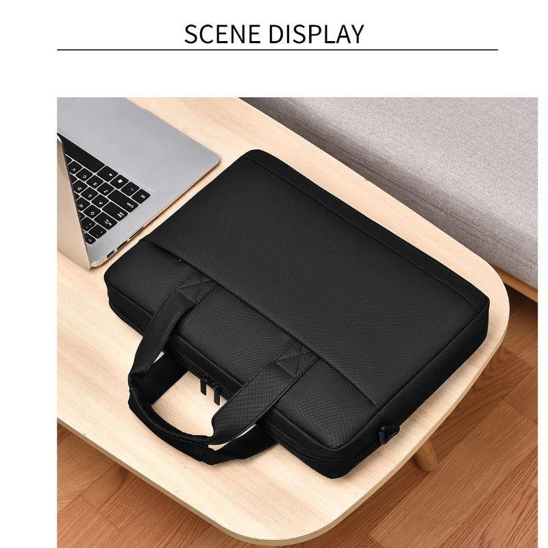 New 13, 14, 15-inch Laptop Bag, Large Capacity Crossbody and Shoulder Bag, Business Backpack Laptop Bag