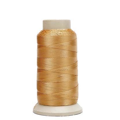 500d 4 Strands Sewing Thread Nylon Thin Mercerized  High-strength Embroidery Shine Down Jacket Strong And Durable Leather Thread