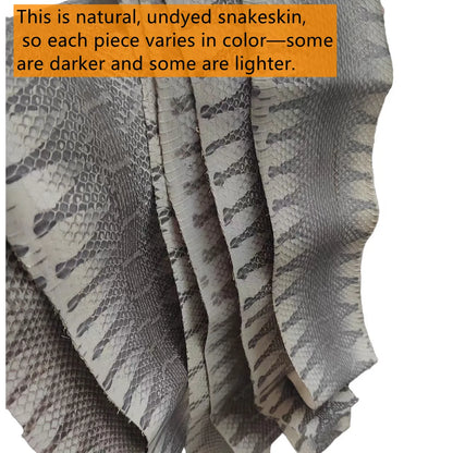(small size)100% Genuine Natural Snake SKin Leather for Bag Purse Belt Bracelet Leather Craft Making