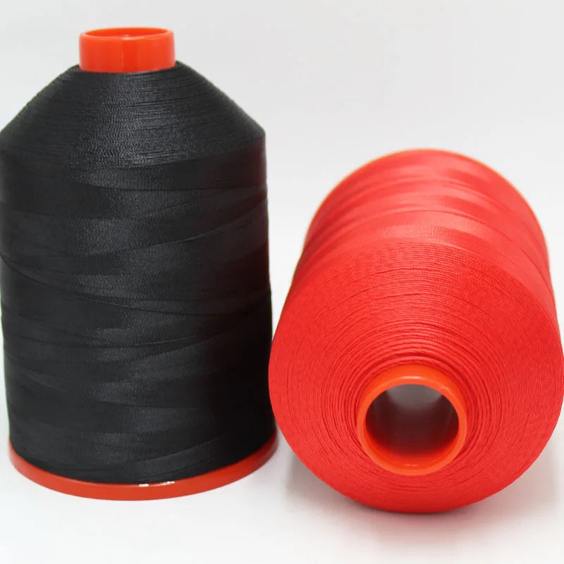 Large 500g 2-Strand Sewing Machine Thread 0.25mm Fine Leather Shoe Thread High-Strength Wear-Resistant for Knitting