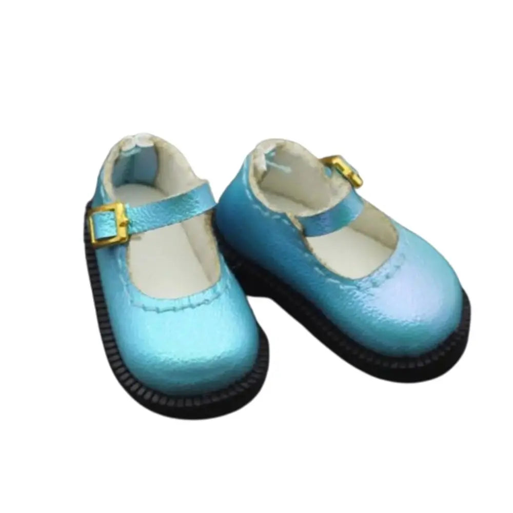 Accessories PU Leather 10cm Cotton Shoes Shoes Lightweight PU Leather Shoes 1 Pair Cute Leather Boots Clay