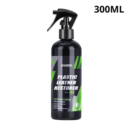 50/100/300ml Car Interior Part Liquid Leather Plastic Renovator Refreshing Restorer Foam Cleaner Spray Refurbishment Paste Auto