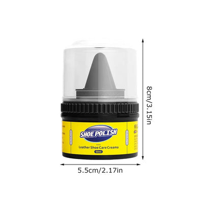 Leather cream leather care agent 50ml leather shoe care cream colorless shoe wax car leather care and interior cleaner